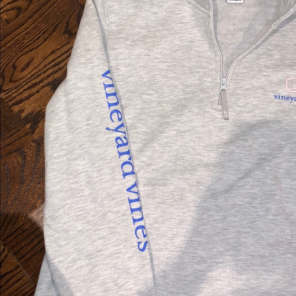 VINEYARD VINES grey quarter zip - Picture 5 of 6